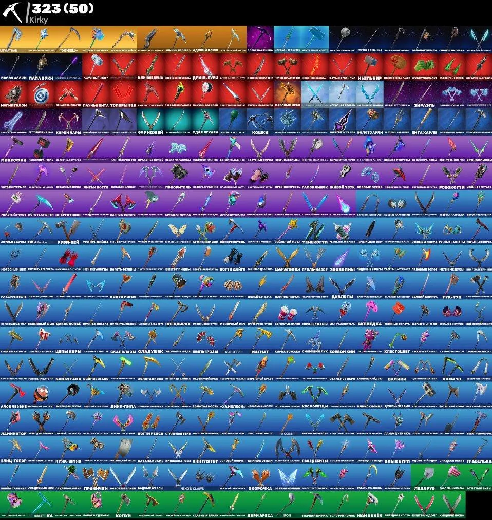 F1365 84K Donated BR Account - 389 Skins - 323 Pickaxes - 258 Gliders - 277 Emotes 